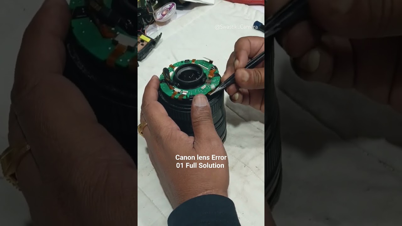 Canon 24-105 Error 01 Full Solution