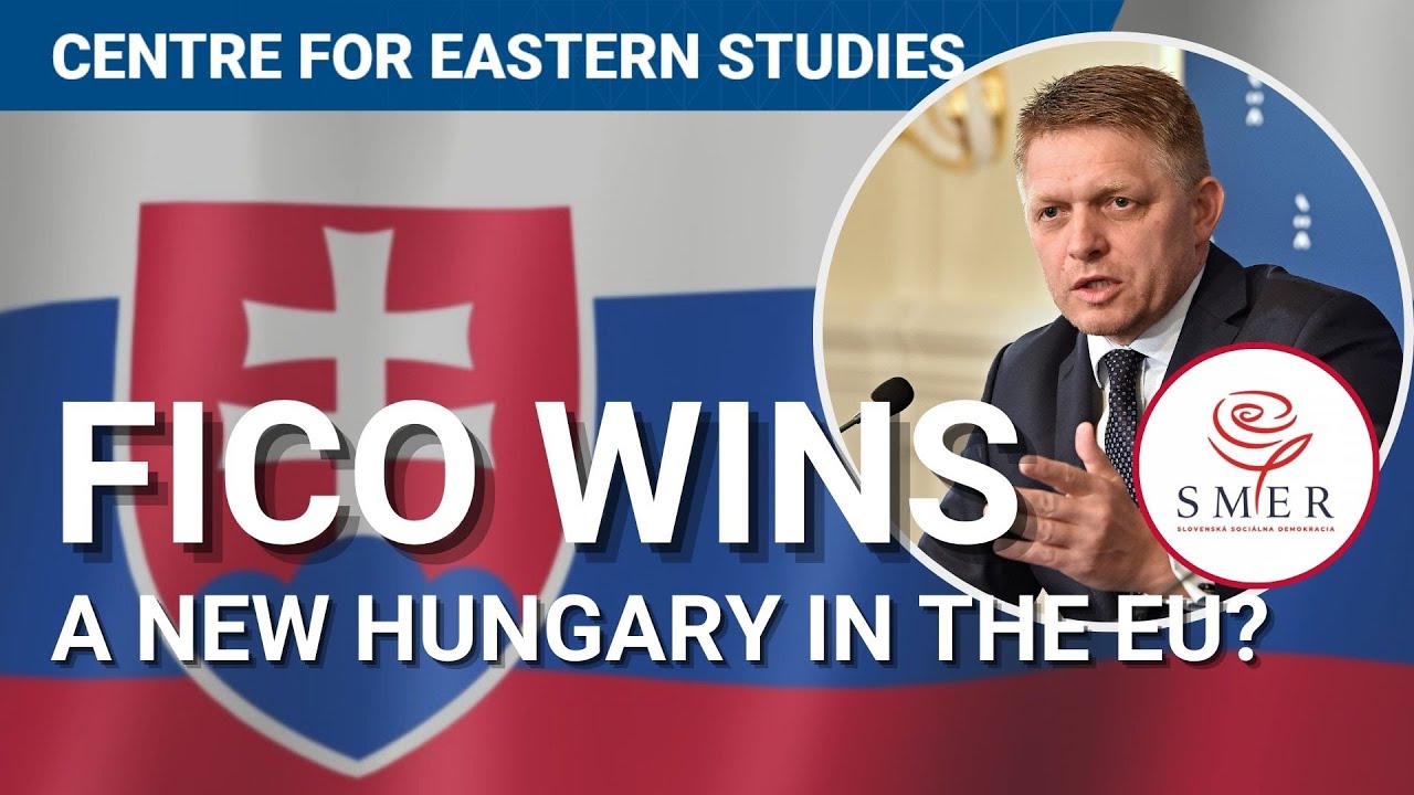 A pro-Russian government in Slovakia? SMER and Robert Fico wins the parliamentary elections.