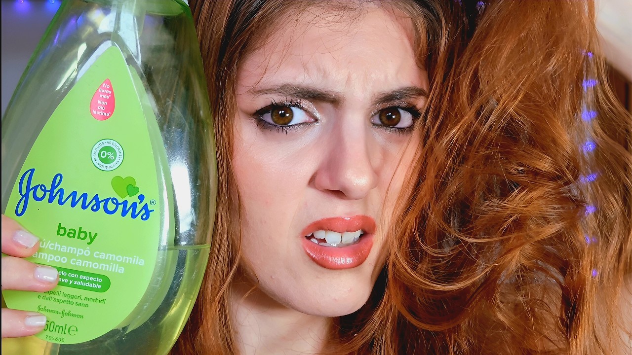 EXPERIENCIA REAL de johnsons baby shampoo camomila 🪄😲