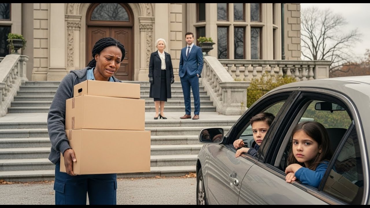 BLACK WIDOW AND HER TWINS LEFT WITH $0 INHERITANCE - NEXT DAY, LAWYER DROVE HER TO A HIDDEN ESTATE