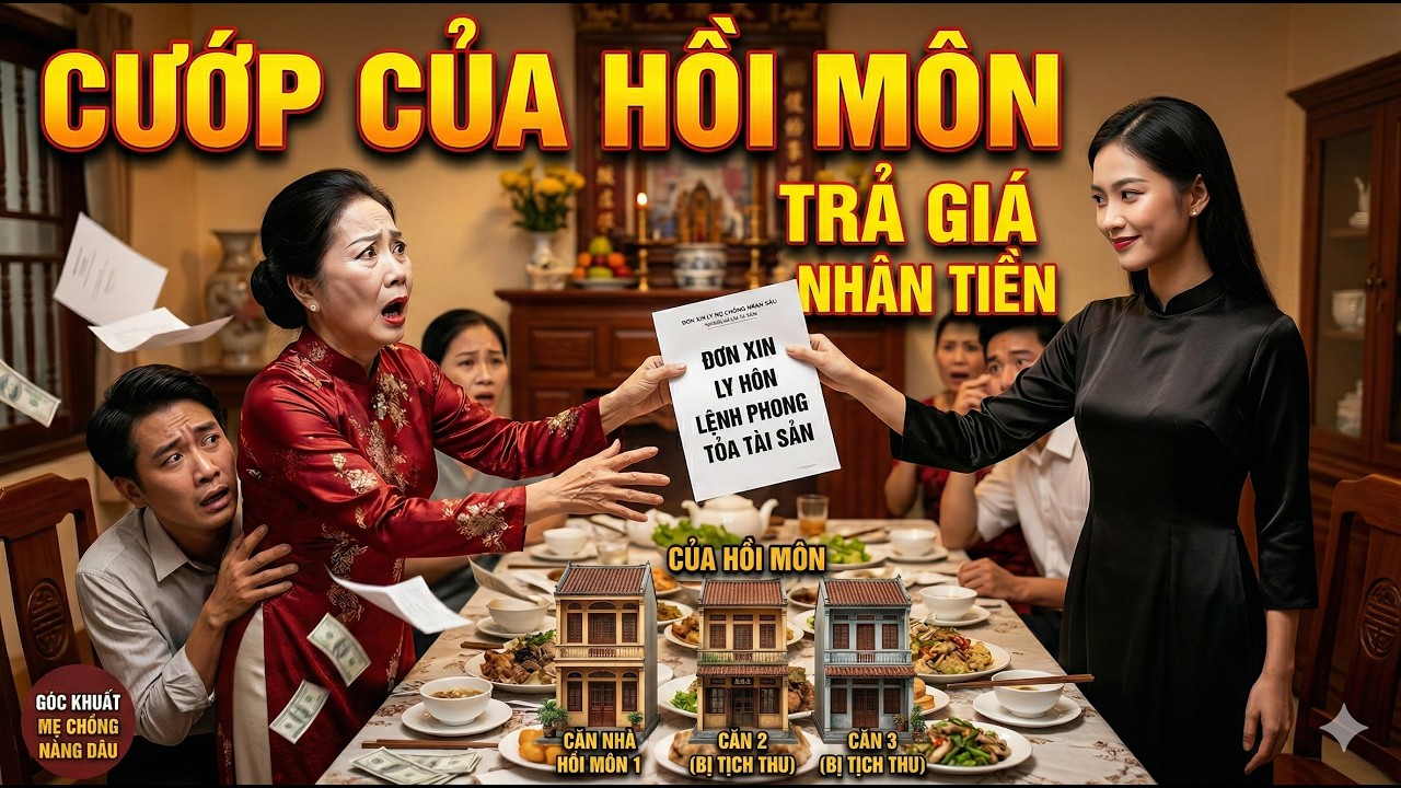 Mang 3 Căn Nhà Hồi Môn Bị Mẹ Chồng Tịch Thu 2 Căn Cho Út Và Màn Trả Thù Bằng 1 Tờ Giấy