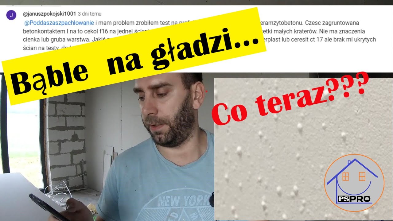 Bąblowanie gładzi , co z tym zrobić? Dlaczego gładź bąbluje.