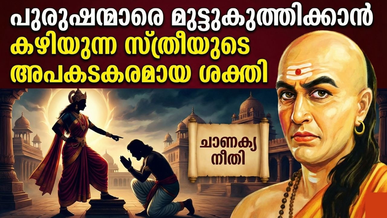 പുരുഷന്മാരെ മുട്ടുകുത്തിക്കാൻ കഴിയുന്ന സ്ത്രീയുടെ അപകടകരമായ ശക്തി | Chanakya Niti for Women
