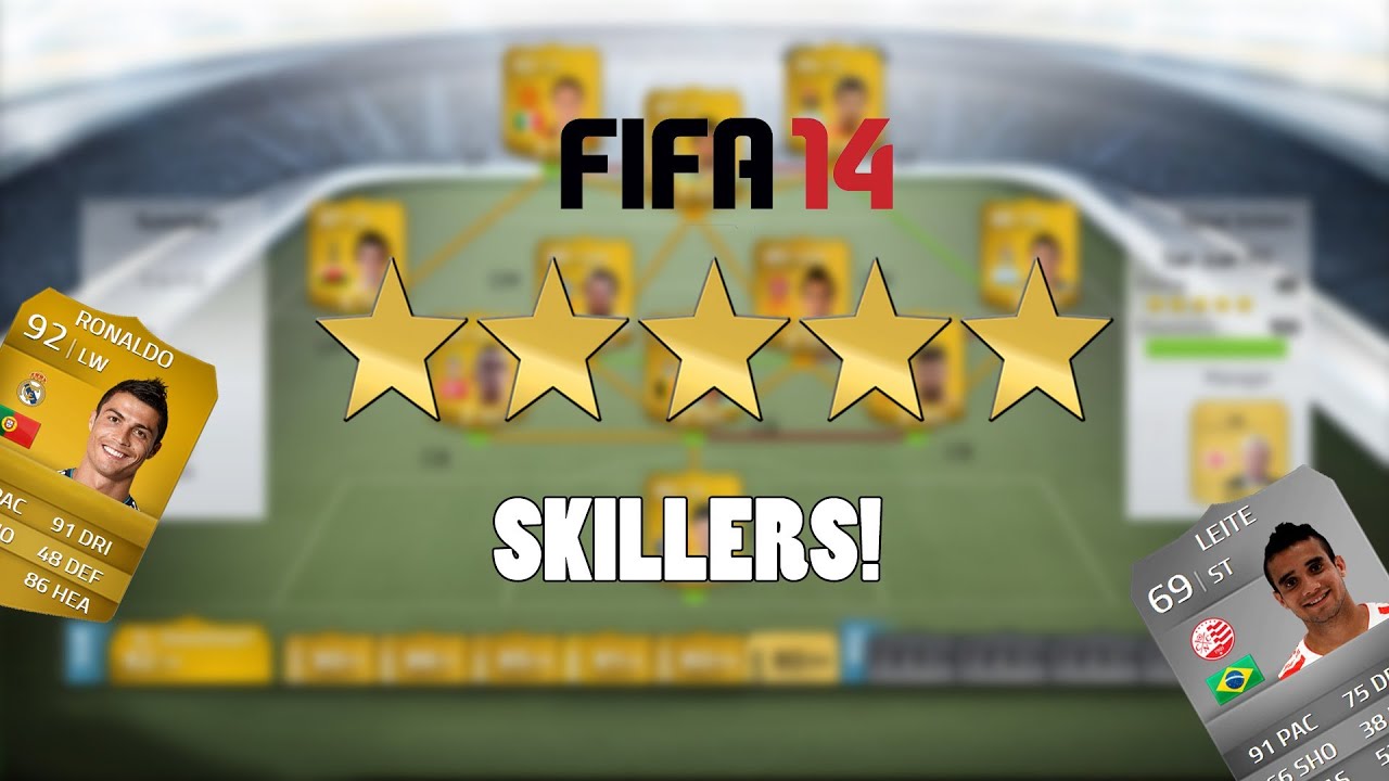 FIFA 14 - All 5 Star Skillers
