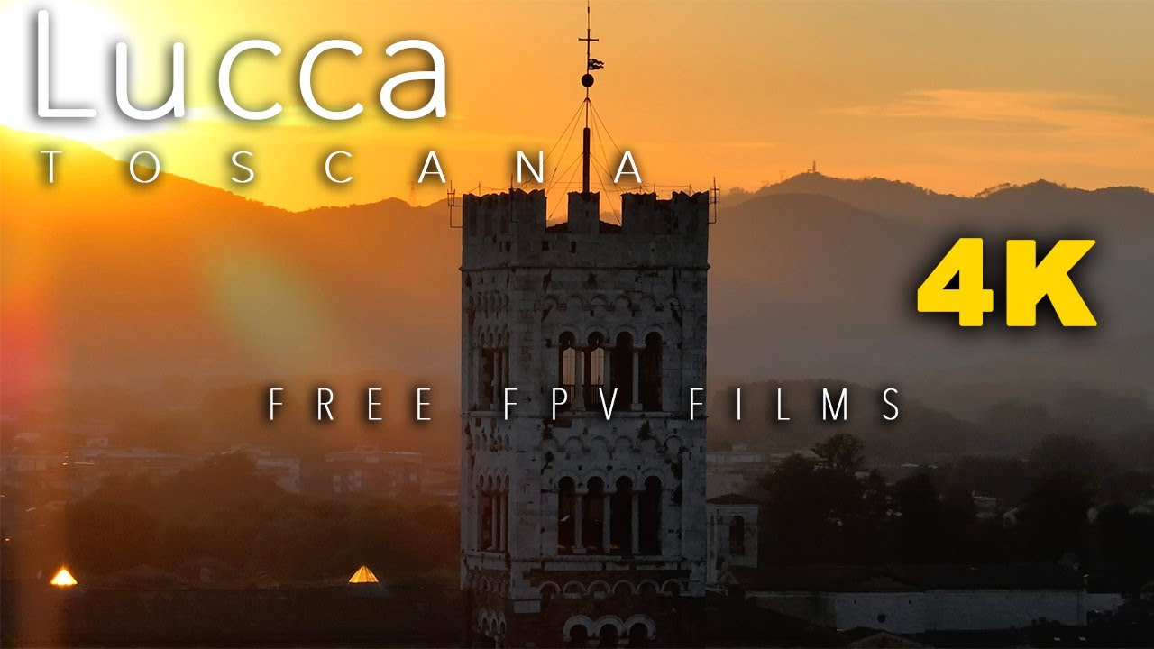 LUCCA, TOSCANA - FREE FPV FILMS