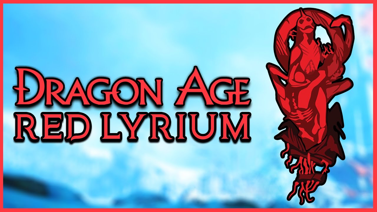 How Red Lyrium Will Shape the Future of Dragon Age