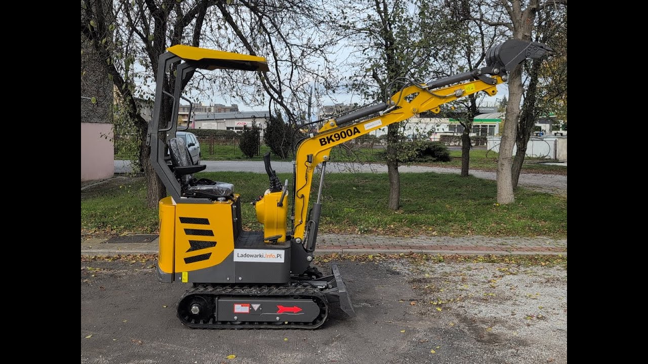 Minikoparka Berger Kraus - BK900A - pokaz 2024