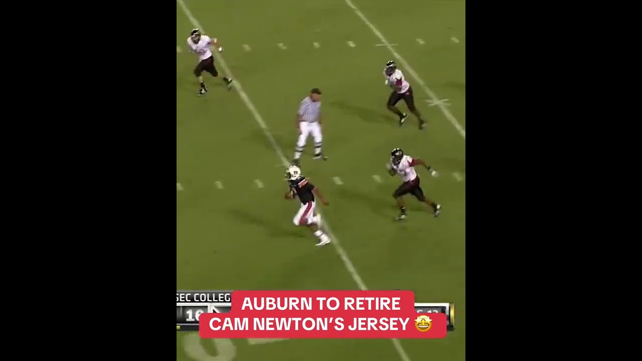 Cam Newton made his mark at Auburn as the 2010 Heisman Trophy winner and national champion 👏