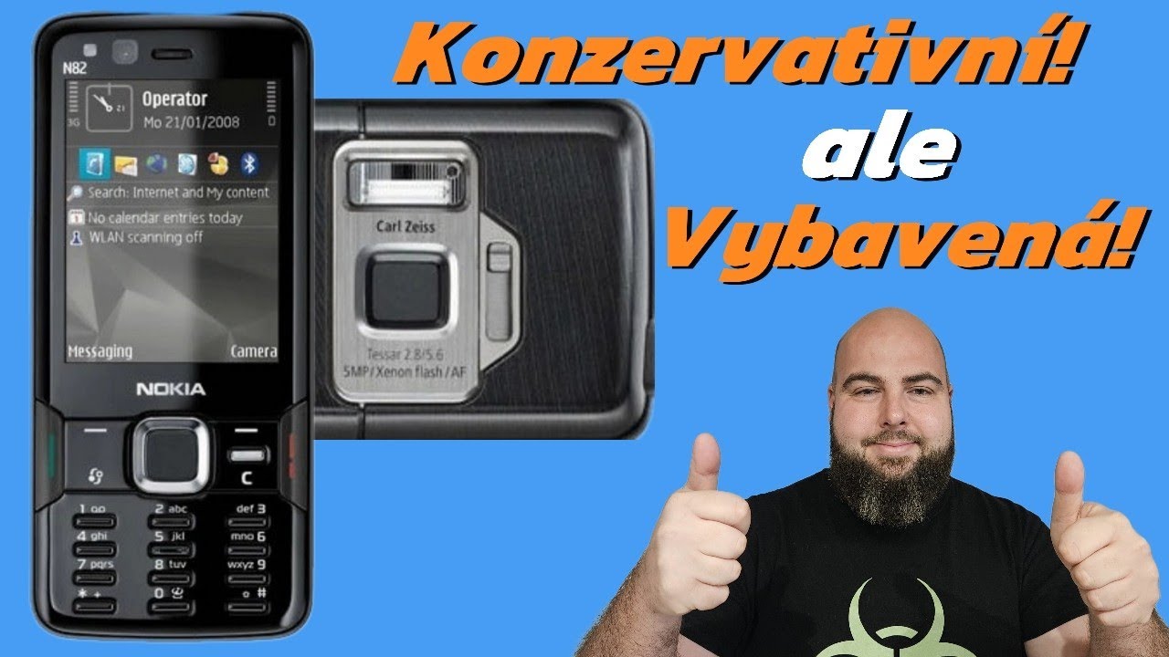 Nokia N82 - konzervativn&iacute; ale vybaven&aacute; - retro recenze