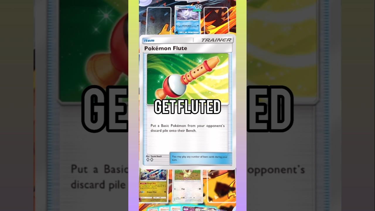 Pok&eacute;mon Flute is OP!!? #pokemontcg