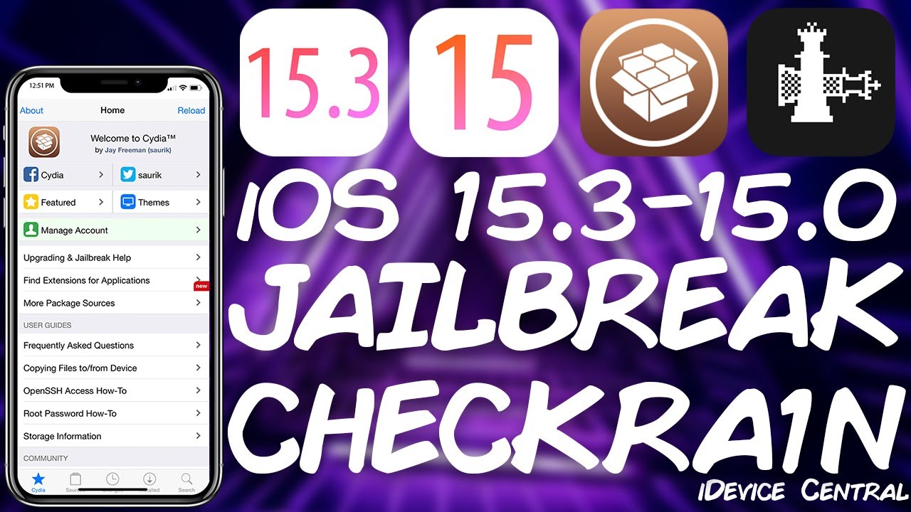 iOS 15.3 / 15.2 / 15.0 JAILBREAK News: ROOT File System Successfully Extracted & CheckRa1n Status