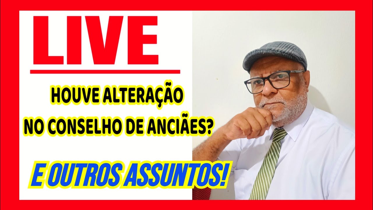 L 102. Barbosa ESTÁ AO VIVO/ ALTERAÇÃO NO CONSELHO/E Outros Assuntos l.