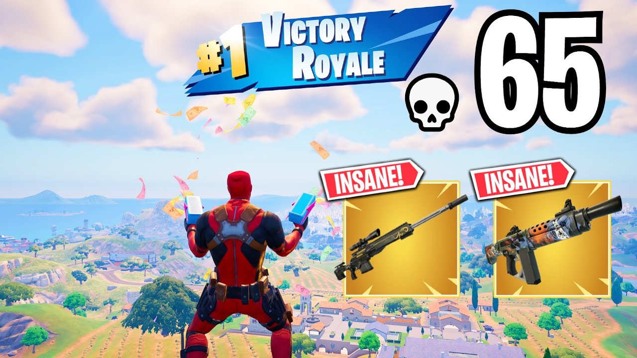 64 Elimination DEADPOOL Solo vs Squads WINS Full Gameplay (Fortnite Chapter 5 Season 1)!