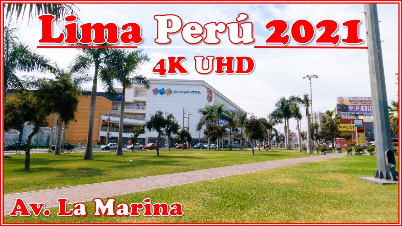 【LIMA PERU 🇵🇪】Avenida La Marina– Distrito de Pueblo Libre 2021 - Walking Tour 4K