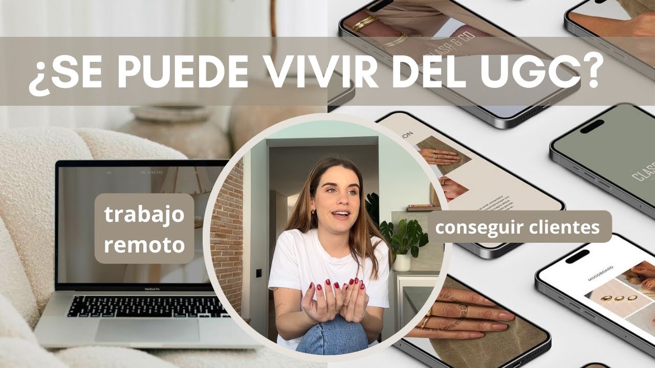 TRABAJAR desde CASA cómo CREADORA de CONTENIDO UGC - mi realidad ✨