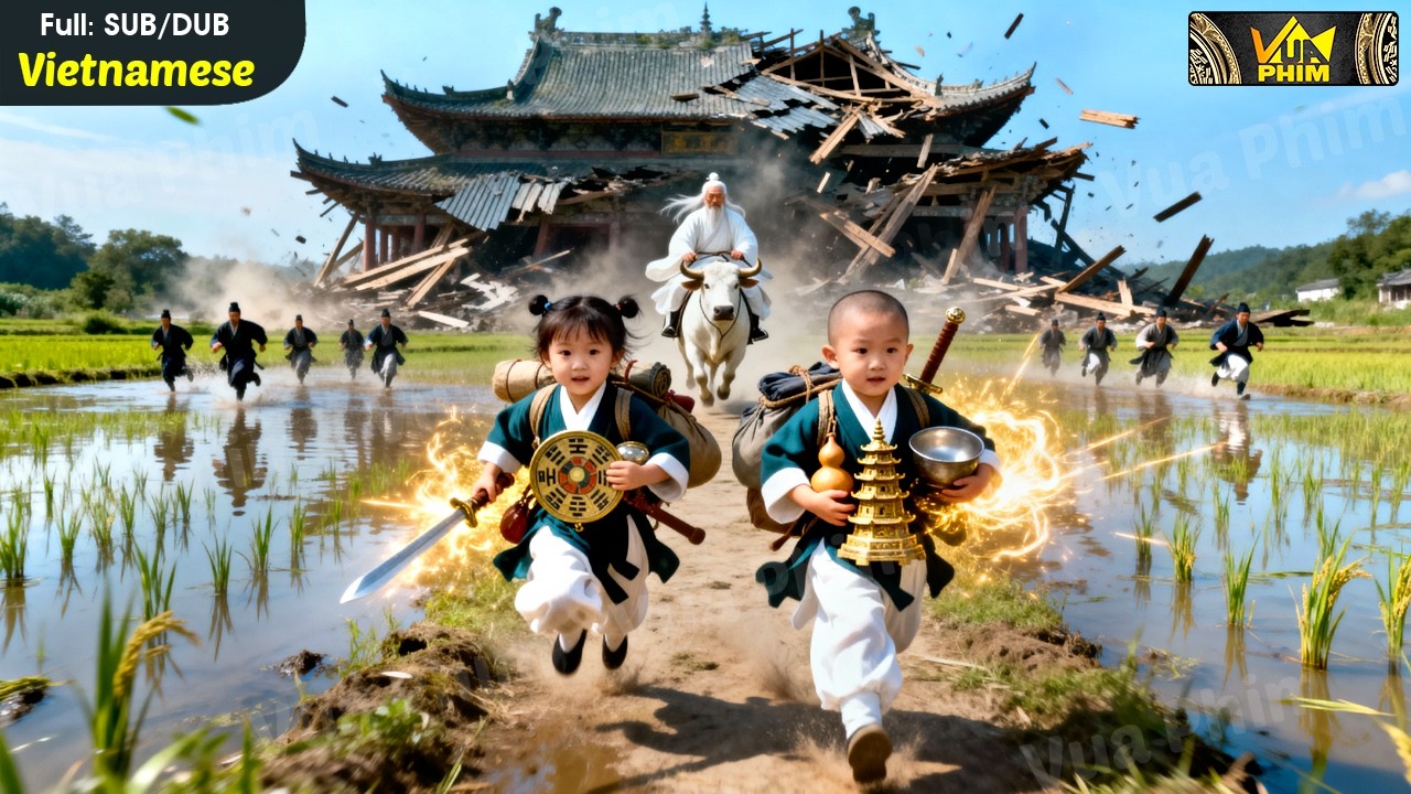 Hai Đứa Bé Tiểu Chiến Thần Lỡ Tay Đập Sập Chùa Sư Phụ, Bỏ Chạy Xuống Núi Tìm Cha Tổng Tài Nương Nhờ