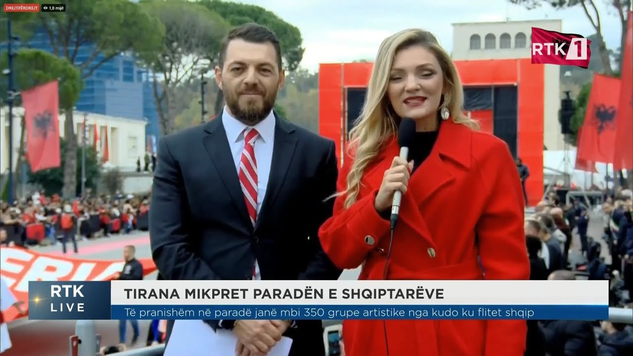 Tirana mikpret paradën e shqiptarëve 28.11.2024