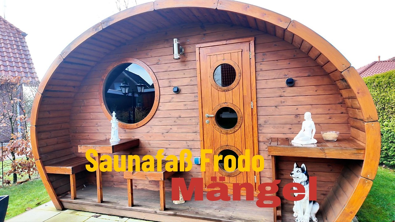 Saunafass Frodo mit Mängeln!
