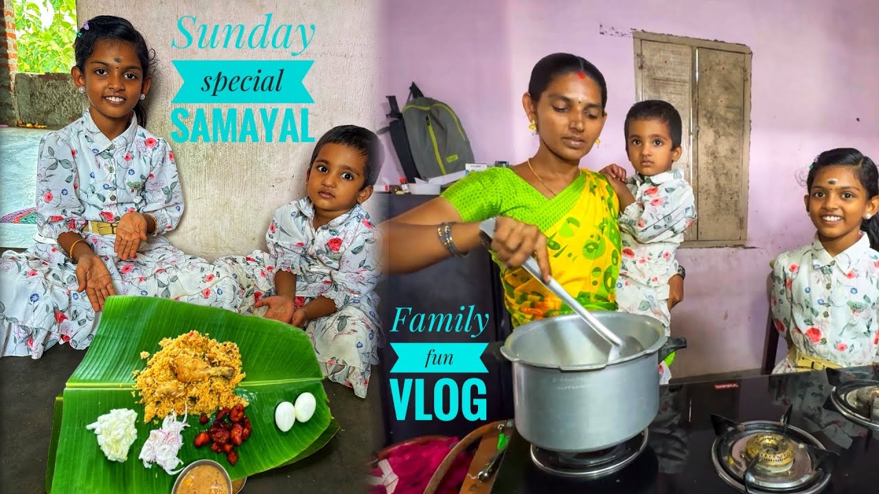Family fun samayal || Sunday fun cooking 