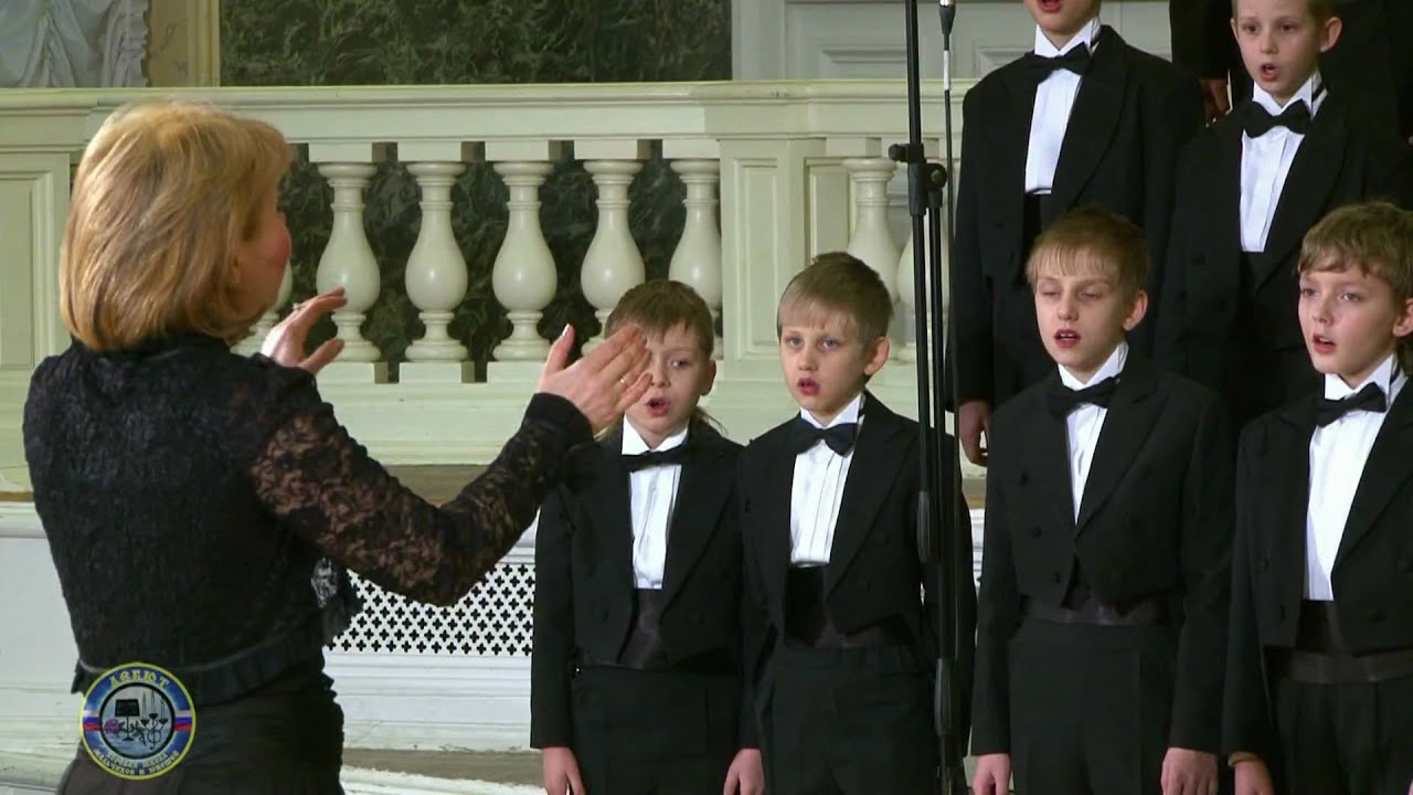 Lacrimosa from Requiem Mozart Piano - Moscow Boys' Choir DEBUT