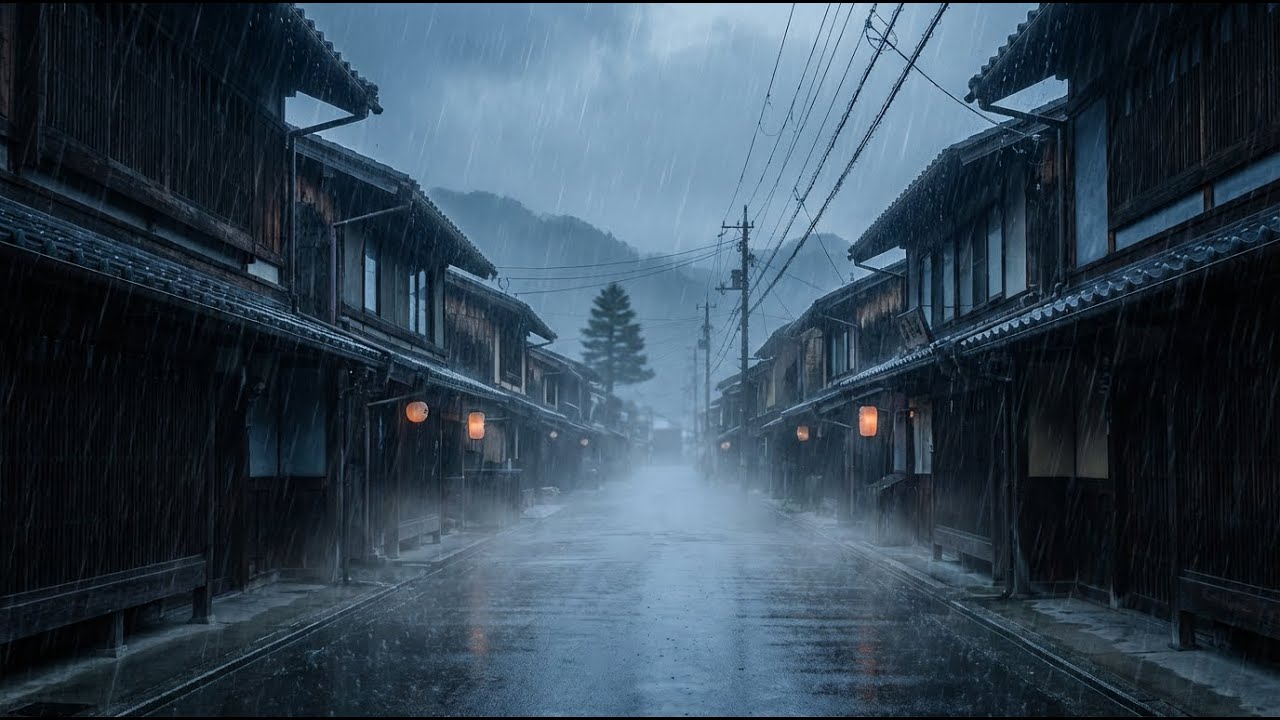 Rain Sounds For Sleeping 99% | Heavy Rain and Thunderstorm Ambience For Sleeping Instantly