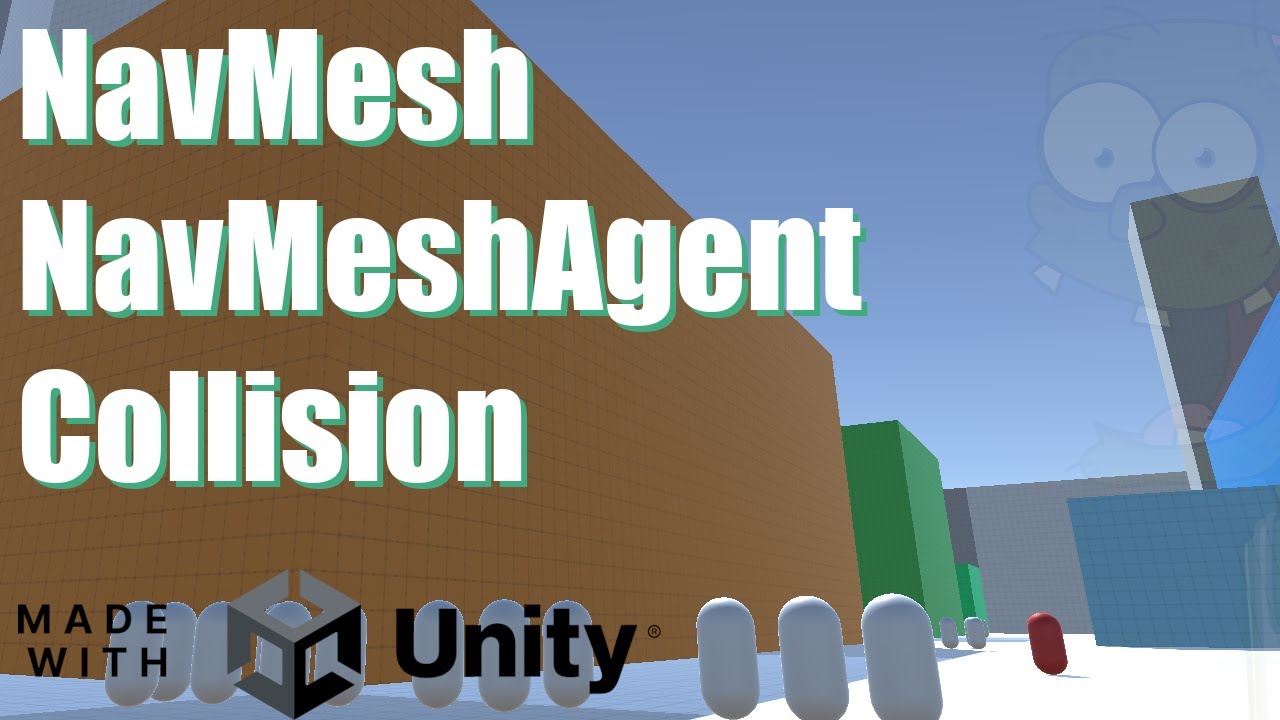 NavMesh, NavMeshAgent and Collision in Unity