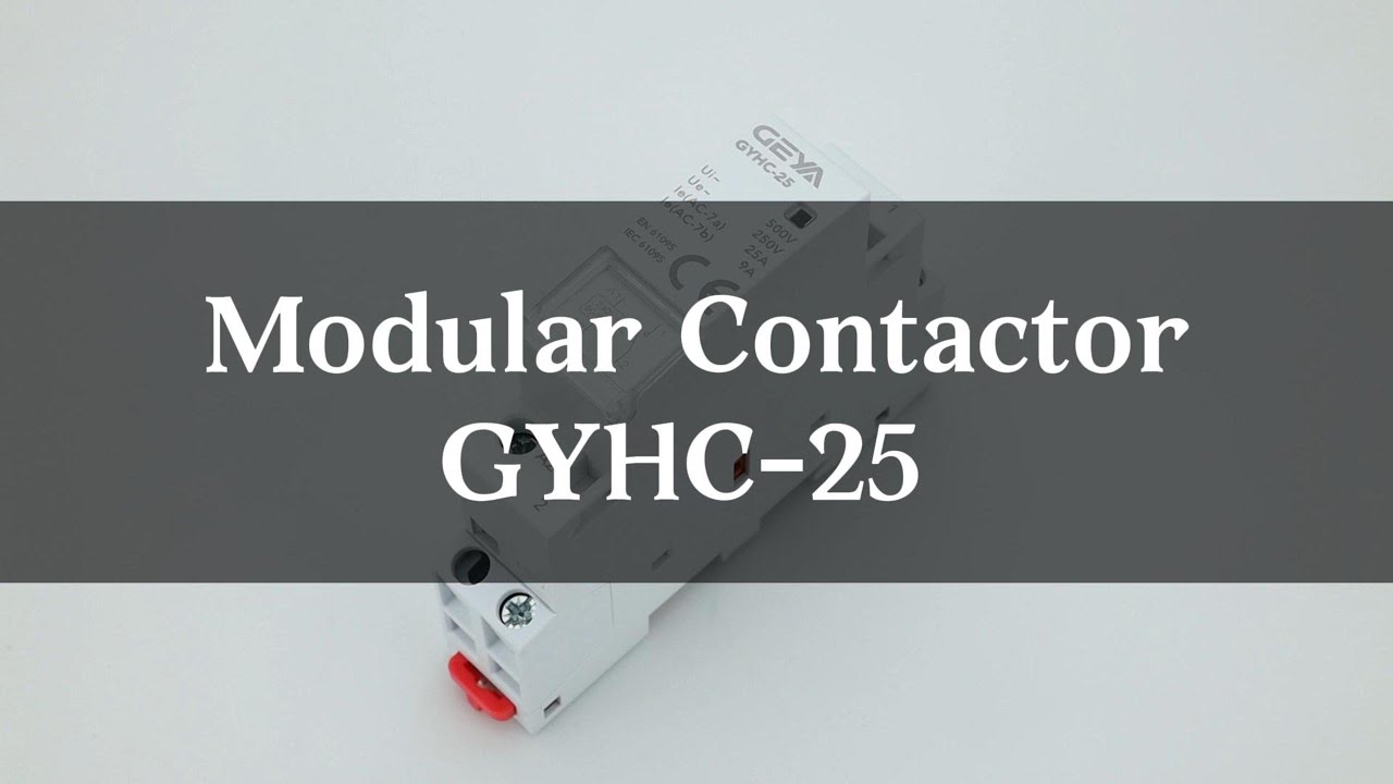 GEYA GYHC-25 Modular Contactor