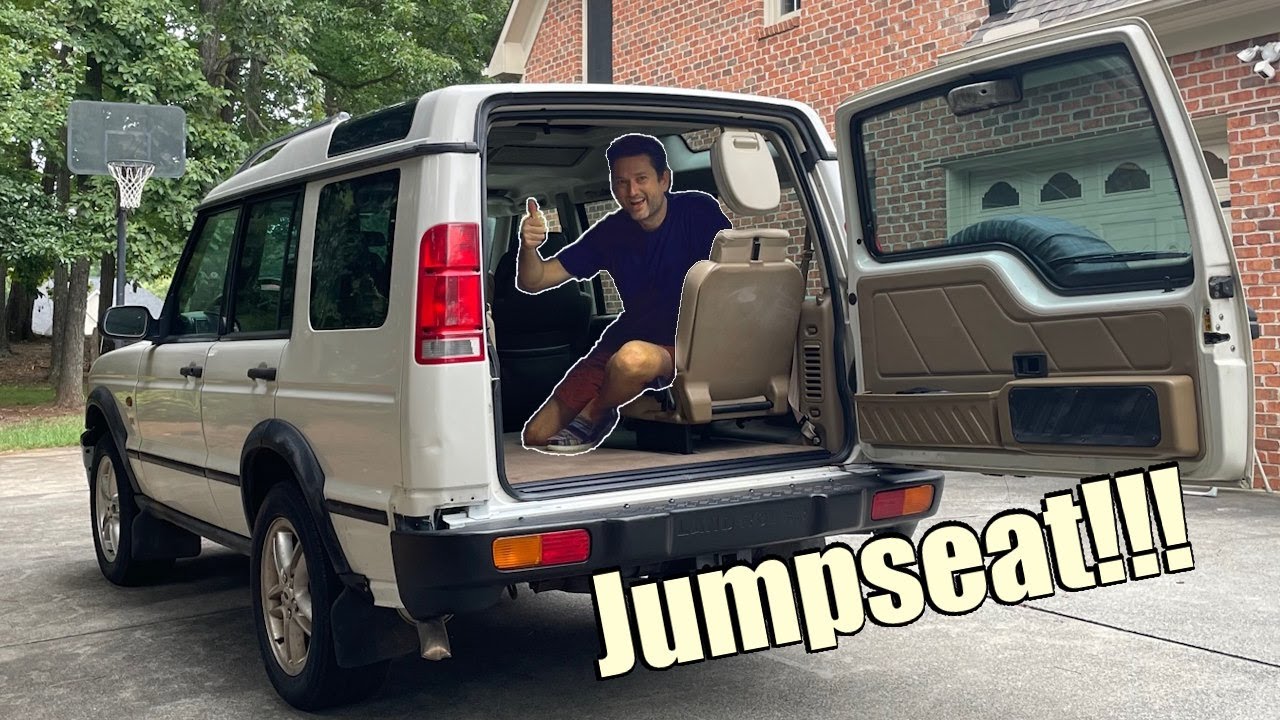 Adding a 3rd row jump seat to my Land Rover Discovery 2!
