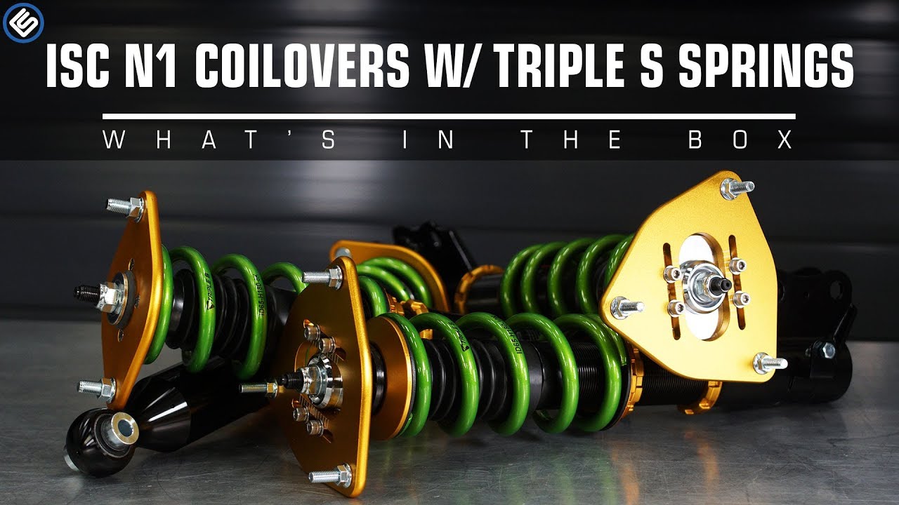 ISC Suspension N1 Street Sport Coilover With Triple S Springs - What's In The Box