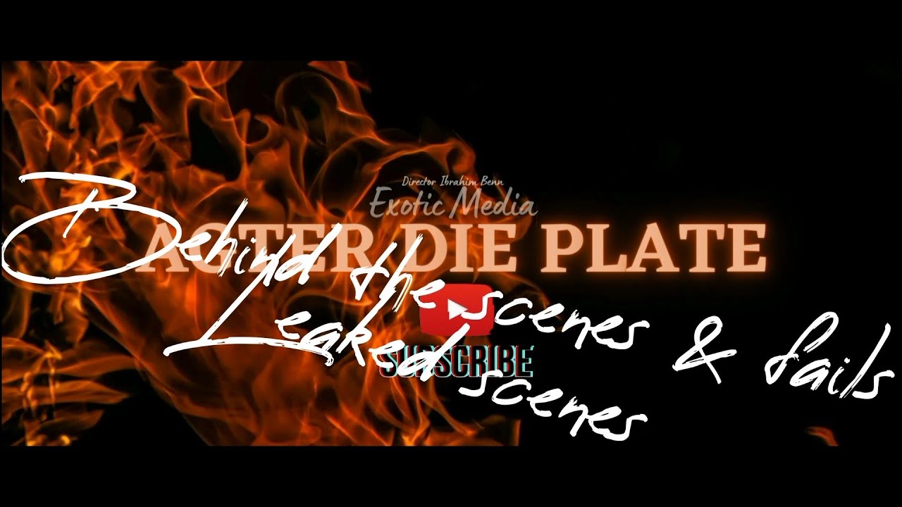 Agter die plate behind the scenes & fails + leaked scenes