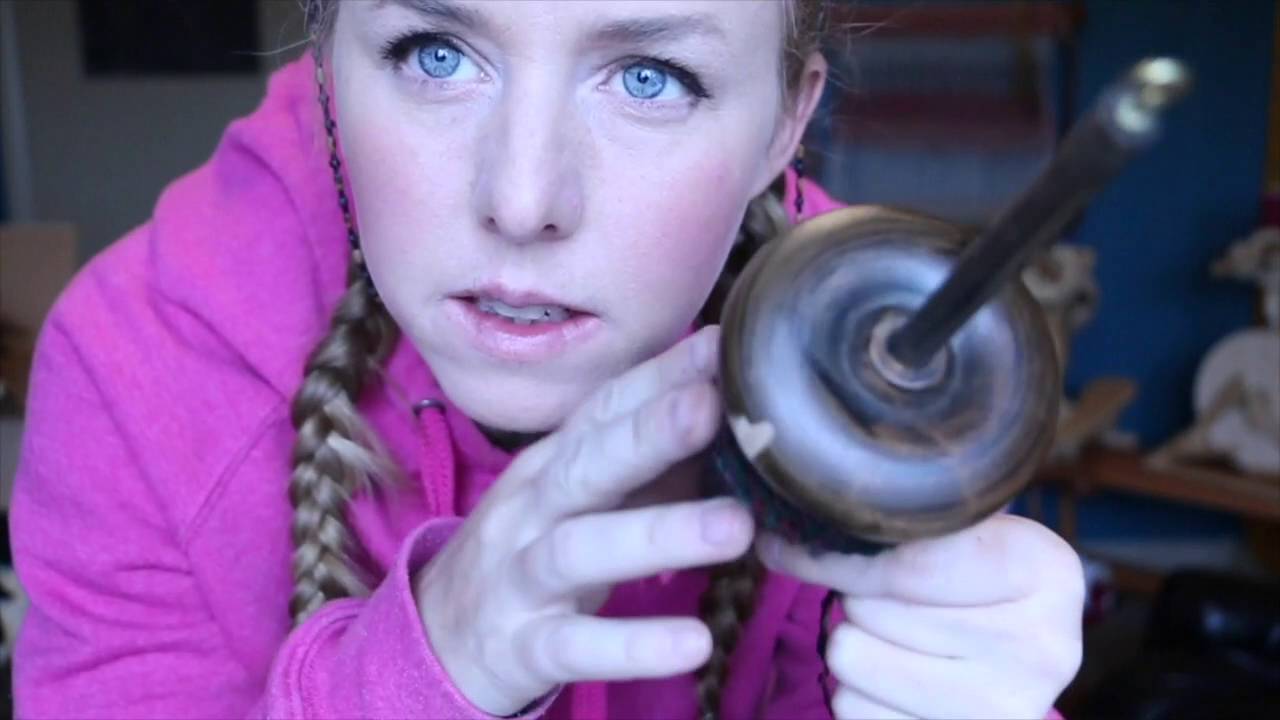 Plying On a Drop Spindle