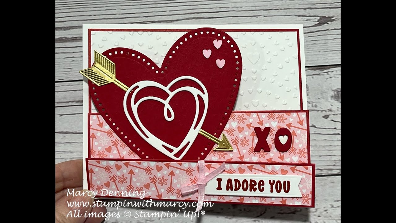 Made With Love Suite - Landscape Stair Step Card