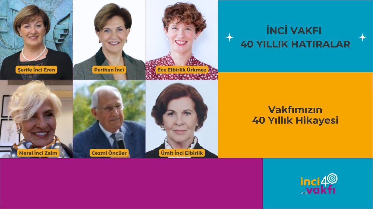 İnci Vakfı'nın 40 Yıllık Hikayesine Ortak Olmak İster Misiniz?