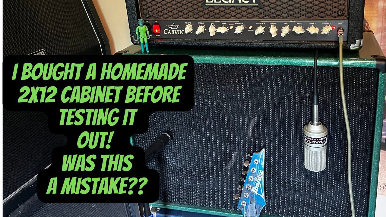 I Bought A Homemade 2X12 Cabinet Without Testing It Out.  Did I Make A Mistake???