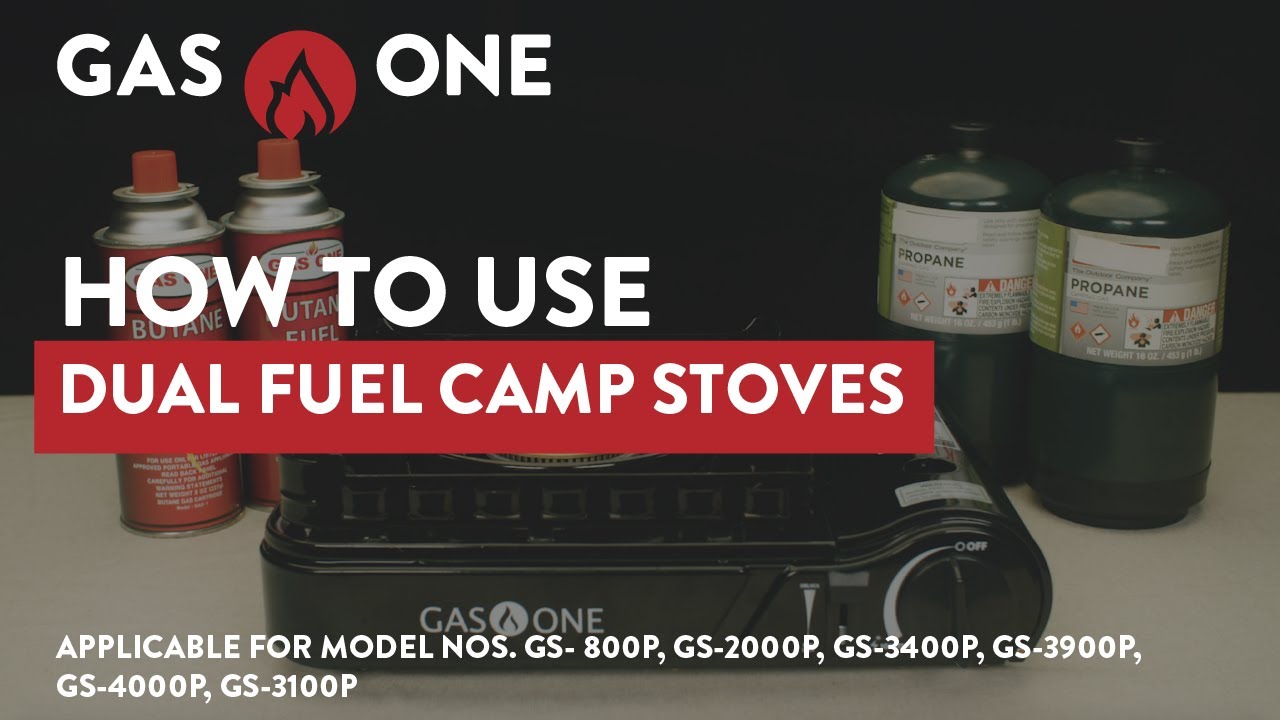 How To Use Dual Fuel (Butane and Propane) Camp Stoves