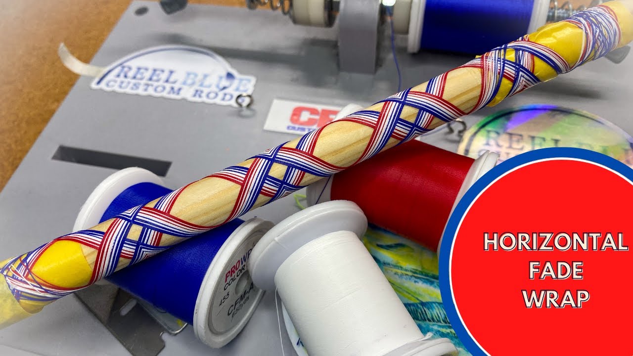Mastering Horizontal Chevron Wrap Designs: Custom Rod Building