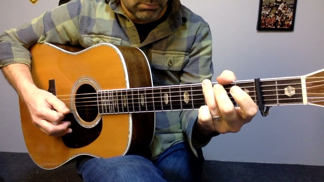 Salt Spring -- Guitar melody