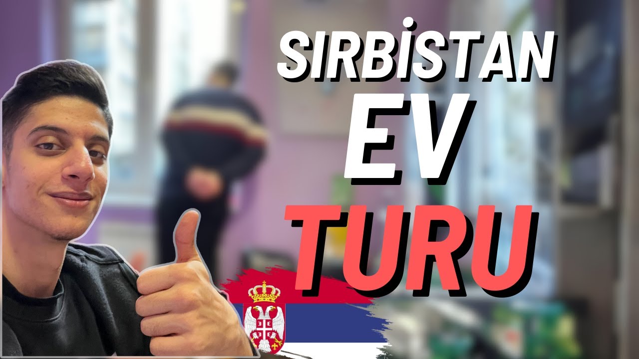 Sırbistan EV TURU! Fiyatlar, İnternet Hızı? | Stüdyo Daire | Novi Sad 🇷🇸