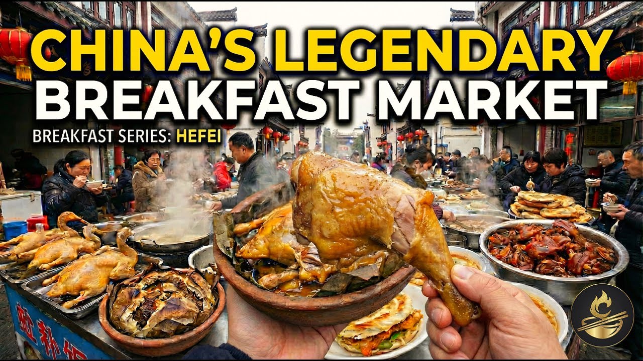 What&rsquo;s for breakfast in China? | Breakfast Series Across China: HEFEI  #chinesefood
