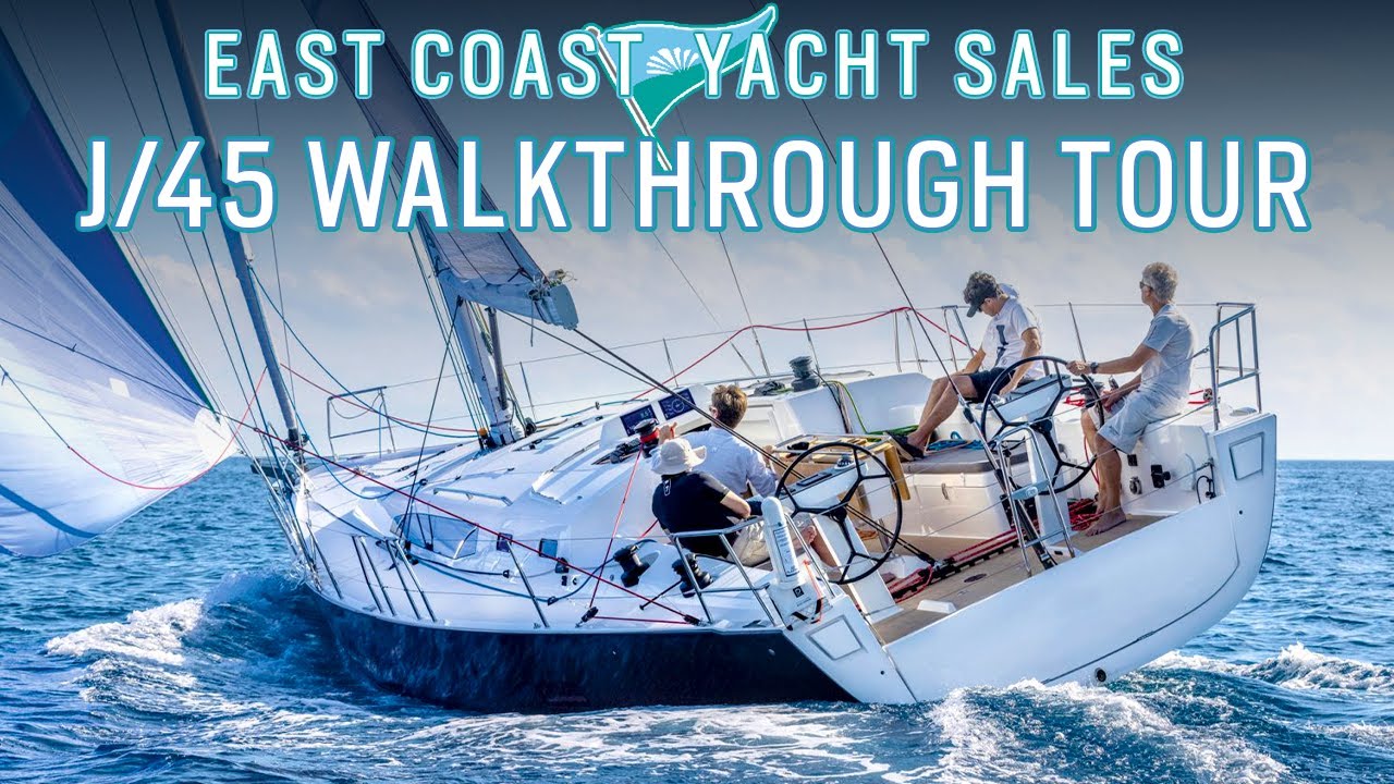 J/45 Walkthrough Tour | 2023 Annapolis Sailboat Show