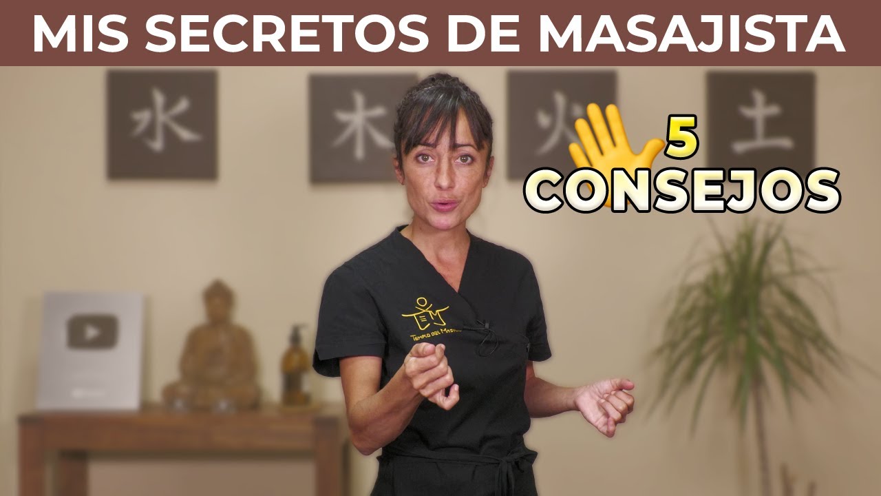 5 CONSEJOS para EMPEZAR a DAR MASAJES 🙌