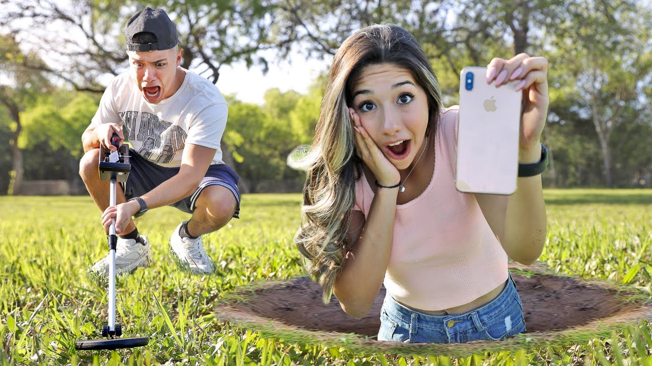 BURYING BROTHERS iPHONE PRANK!!!