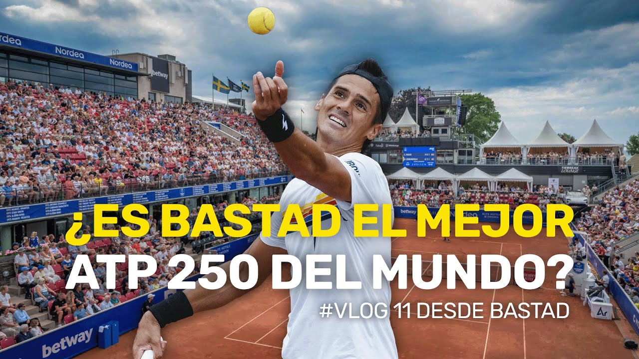 ¿Es Bastad del mejor ATP 250 del mundo? #VLOG 11 desde Bastad
