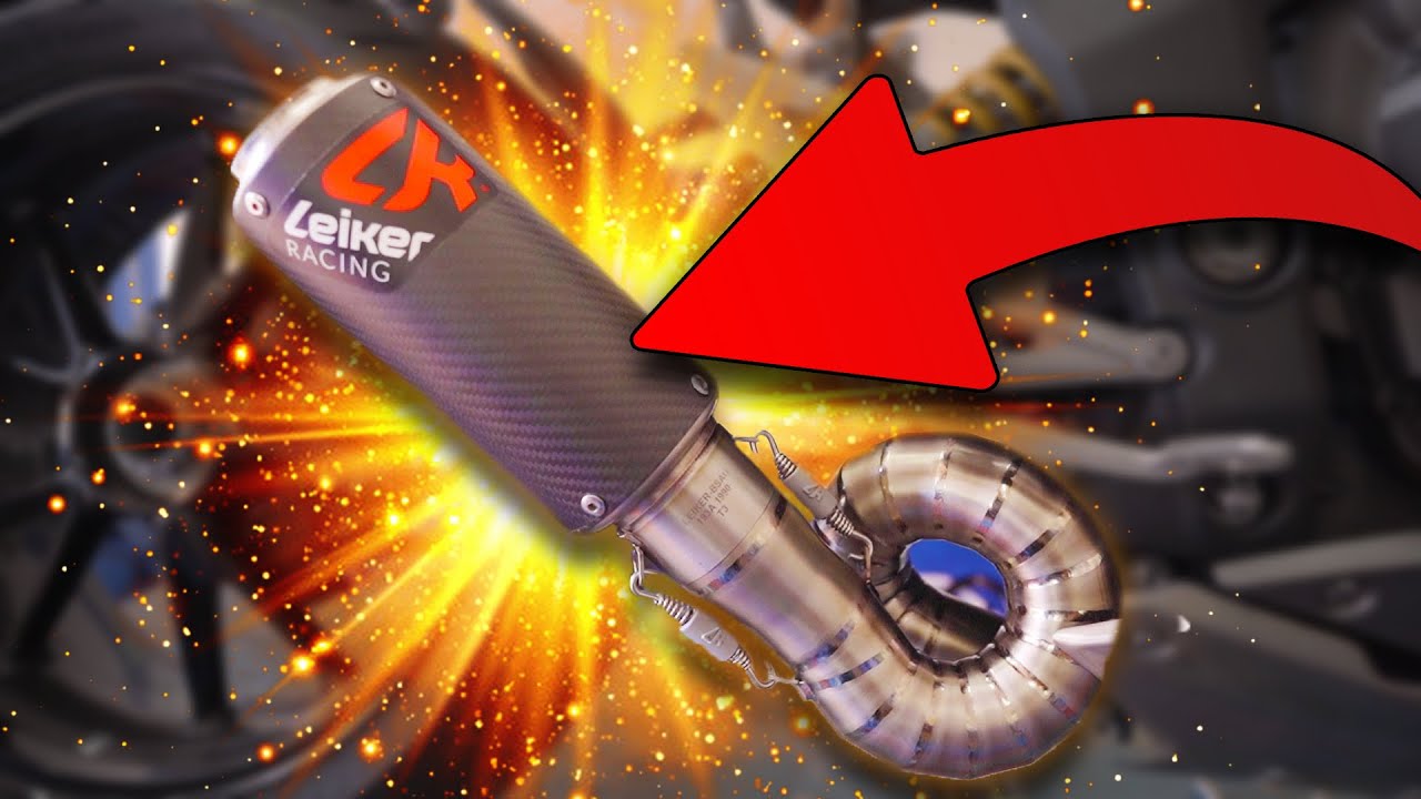 NUOVO SCARICO PER LA SPEED! Forse TROPPO?