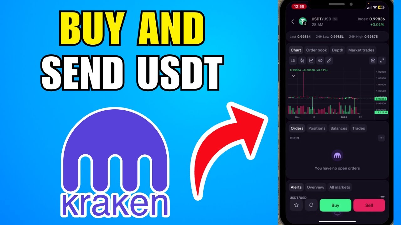 How To Buy And Send USDT On Kraken (2026) (Best Method)