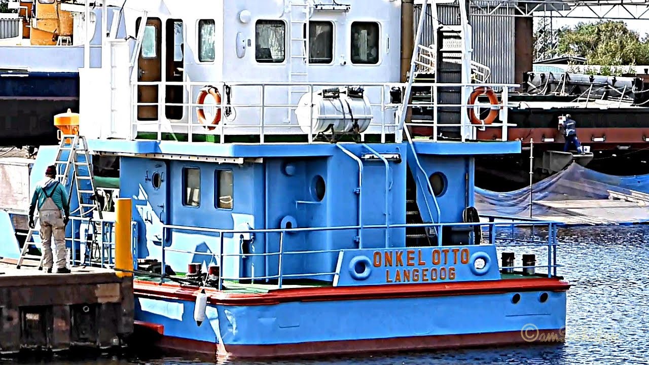ONKEL OTTO Inselversorger von Langeoog Julius Diedrich Werft Oldersum island supply ferry
