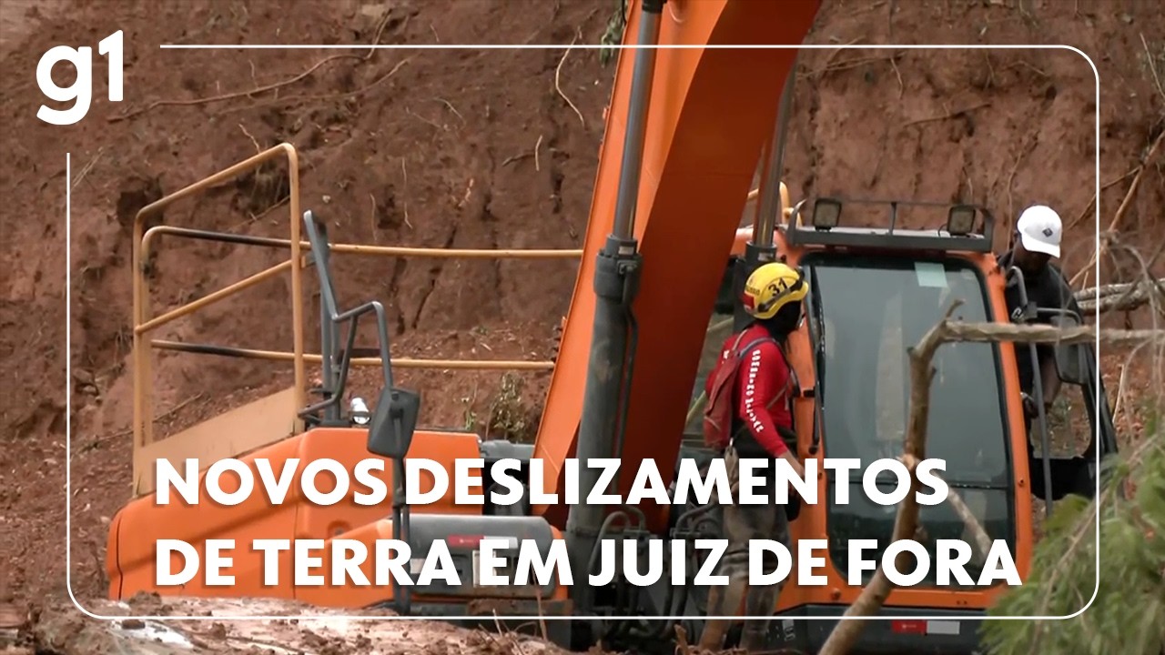 Chuvas em MG: Juiz de Fora registra novos deslizamentos de terra nesta sexta (27)