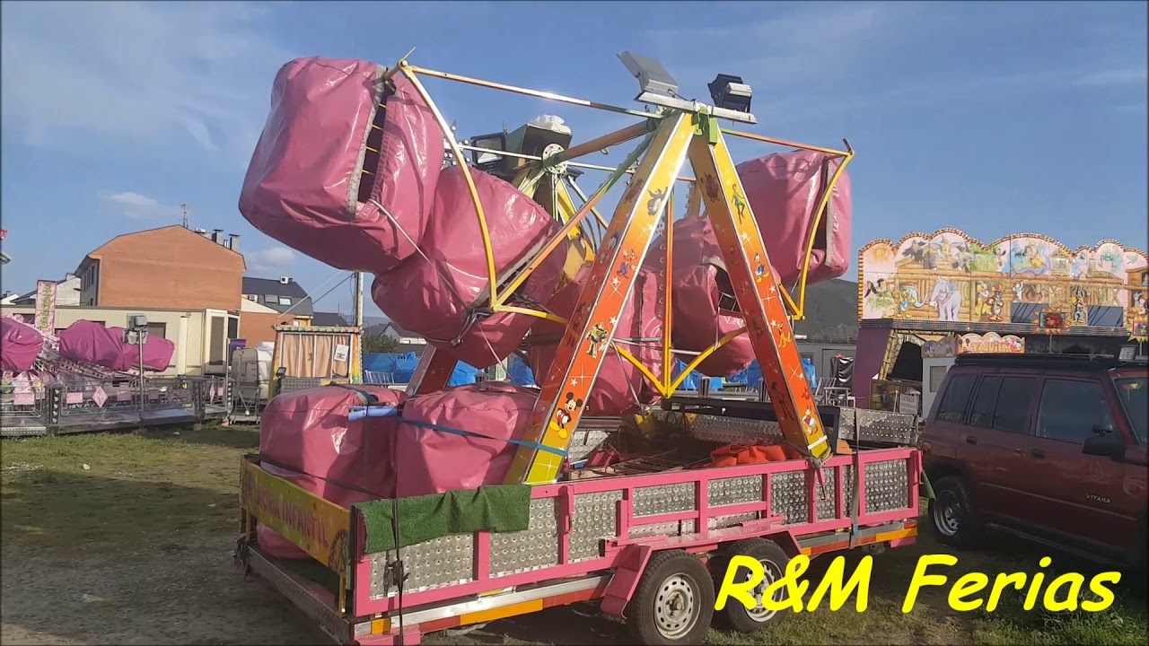 Montajes Fiestas de Cuatrovientos (Ponferrada-León) 2018-R&M Ferias.