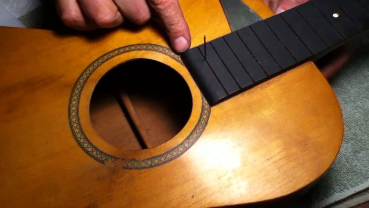 Parlor Guitar restoration part 2