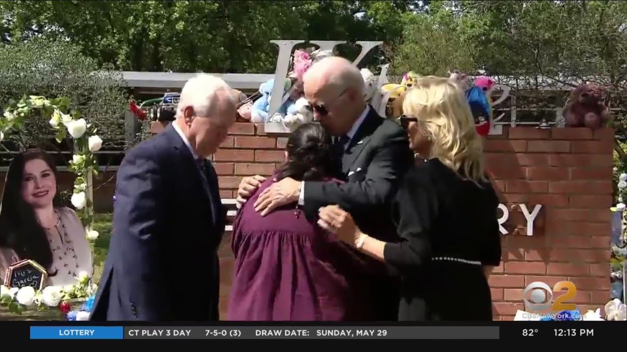 President Biden, first lady pay respects to grieving families in Uvalde, Texas